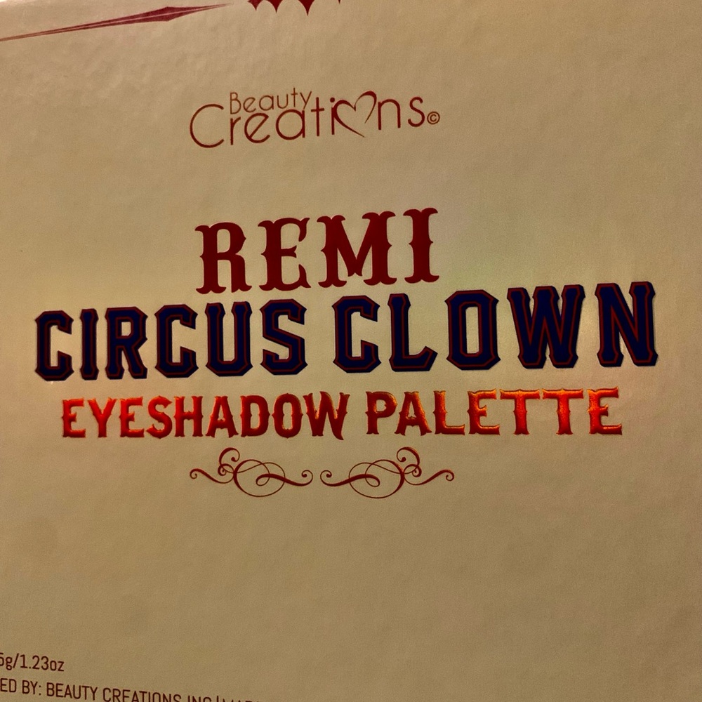 NWT Beauty Creations Remi Circus Clown Palette - Picture 15 of 15